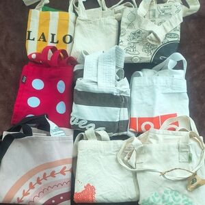 Bundle Stylish Canvas Tote Bag Collection